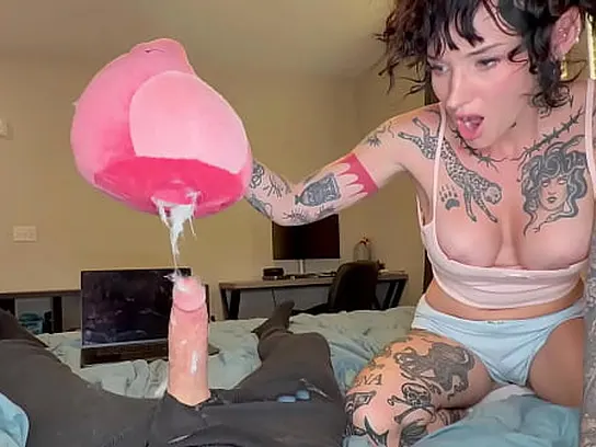 Alex Roman & Kitten Quinn share a tasty rail with their step-step-brother's fat meat stick XXX Video