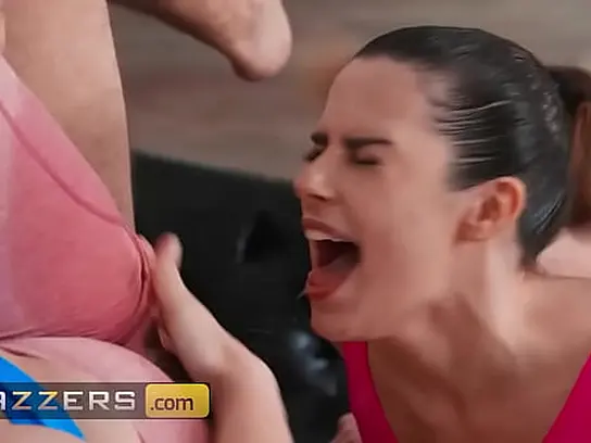 Keira Croft & Chanel Camryn moisten & horny in a sizzling yoga session with Mick Blue XXX Video