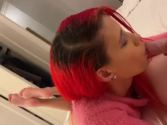 WandaWillyMcCoy's tight ass gets filled with internal cum on Valentine's Day at Fashionable Motel XXX Video
