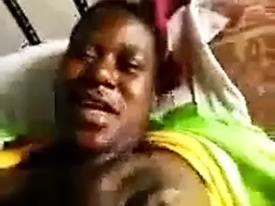 Messing around with the housemaid - Uganda - See through and pussy play! XXX Video