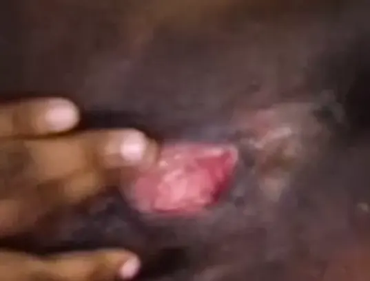 Stepson & COUGAR finger and plaything as Ethiopian COUGAR satisfies herself in douche XXX Video