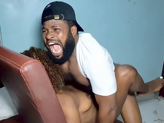Witness Krissyjoh's ginormous jizm-pump demolish the cock-squeezing African poon of sexy Slimzy! XXX Video