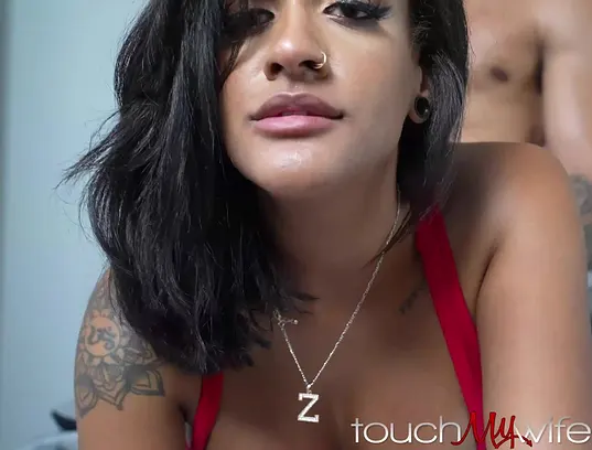 Zoey Sinn's giant mounds and humid vulva get caught by jealous Hotwife while her hubby sees XXX Video