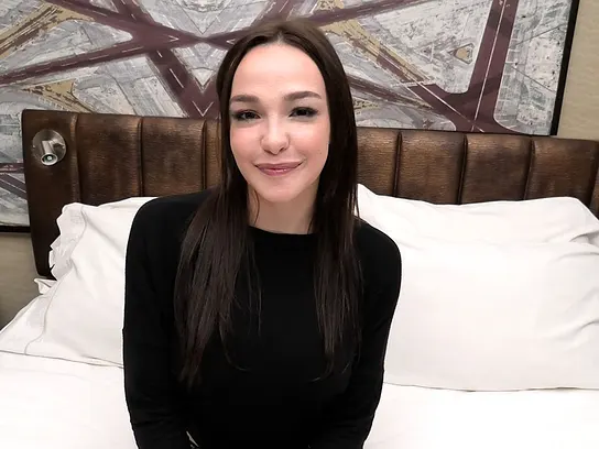 This nubile model with 32dd congenital knockers is making her first-ever porno XXX Video